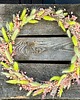 wianki Wianek z naturalnych, suszonych roślin na metalowej obręczy