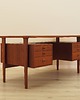 biurka Biurko tekowe, duński design, lata 70, designer: Kai Kristiansen