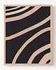 plakaty Plakat modern, abstrakcja paski, boho plakat