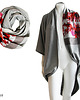 szale damskie Tuba Komin Pareo Poncho GRAY