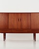 komody Highboard tekowy, duński design, lata 70, produkcja: Dania
