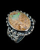 pierścionki srebrne Pierścionek opal boulder