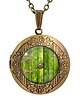 wisiory Medalion otwierana chatka Hobbita - 0332