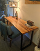 biurka Biurko Drewniane Live Edge Loft Industrialne Lite Drewno MONOLIT