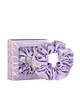 akcesoria dla niej CRYSTALLOVE Gumka do włosów z jedwabiu - lilac