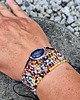 bransoletki wire wrapping Lapis lazuli na lato - bransoletka sznurkowa