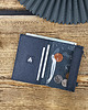 portfele damskie MINI + Dark Blue - portfel ze skóry