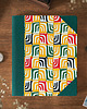 notatniki i albumy Elegancki notatnik, Piękny notes, Czarny notes w żurawie, Notatnik japoński