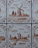 kafle i panele Zestaw kafle holenderskie ręcznie malowane kafle płytki delft