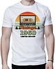 t-shirty męskie Koszulka 1960 rok urodziny vintage kaseta retro