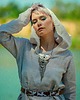 sukienki midi damskie Sukienka lniana z wielkim kapturem ,boho, na plaże