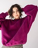 bluza bez kaptura damska Bluza MAgenta