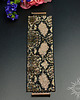 bransoletki ze szkła Snake Skin III, szeroka wyplatana bransoleta, beading
