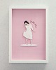 grafiki i ilustracje "Gentle Flow" - ilustracja przestrzenna z papieru, kolaż