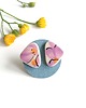 kolczyki ceramiczne Kolczyki ceramiczne Bolesławiec