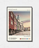 plakaty Poznań plakat w stylu retro