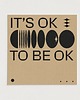 plakaty It's ok / Oryginalna grafika / poster print / plakat
