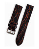 zegarki różne Pasek do zegarka  rozm: 20mm czarno miedziany