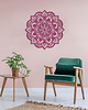 dekoracje - na ścianę DEKORACYJNY PANEL AŻUROWY, MANDALA, KWIAT, DEKORACJA ŚCIENNA 3D, ORNAMENT,60 