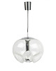 lampy wiszące Lampa wisząca Wave proj. Koch & Lowy dla Peill & Putzler, lata 70