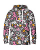 bluzy męskie Męska Bluza z kapturem DR.CROW Skull Rabbit