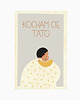 kartki scrapbooking Drewniana kartka - Kocham Cię tato