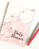 kalendarze i plannery Marmurowy Notes A5, Planer dzienny, Plan dnia