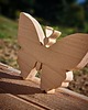 figurki i rzeźby Drewniany motyl, motylek z litego drewna