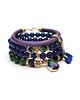 bransoletki z kamieni naturalnych Lush medow, cobalt and purple vol. 2 /28-10-24/ - set
