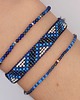 bransoletki z kamieni naturalnych Zestaw bransoletek z lapis lazuli