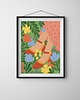 grafiki i ilustracje Plakat Summer Shoes