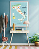 plakaty Plakat Italia / Włochy - mapa graficzna