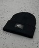 czapki damskie Czapka beanie czarna - Apparel (black logo)