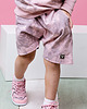 shorty dla dziewczynki Różowe shorty tie dye MILLY