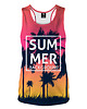 topy damskie DR.CROW Bokserka Top Sunset