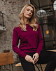 swetry damskie  SWETER Z BAMBUSA FLORENCE burgund