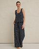 topy damskie Top DEMI navy stripes