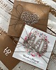 kartki scrapbooking Kartka z personalizacją w pudełku z kopertą na 30 rocznicę ślubu