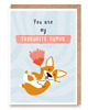 kartki okolicznościowe - wydruki Kartka walentynkowa "You're My Favourite Human" - miłosna, z kopertą