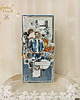 kartki scrapbooking Męska kartka urodzinowa na 18, 30, 40 urodziny "4Him" GOTOWA