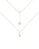 chokery Srebrny choker pancerka z dolarem