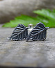 kolczyki wire wrapping Listeczkowo vol.IV