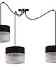 lampy wiszące Lampa Wisząca Spider Cristal Diamond Glamour