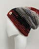czapki damskie Gruba czapka beanie smerf kolorowa szydełkowa