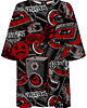 t-shirt damskie DR.CROW T-shirt Damski Oversize Graffiti Spray