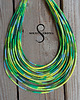 naszyjniki - inne Masajka "Light Green Mosaics"