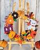 wianki Wianek na Halloween. Dekoracja dla dzieci