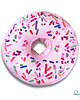 poduszki z grafiką Poduszka gigantyczny Donut pączek z posypką  XXL