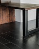 stoły Stół Dębowy lity industrial Loft  Nero