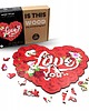 puzzle dla dzieci PUZZLE DREWNIANE DUŻE SERCE 140 elementów LOVE
